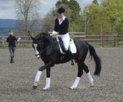 Quaikin Ricochet and Lauren at Gleneagles May 2010